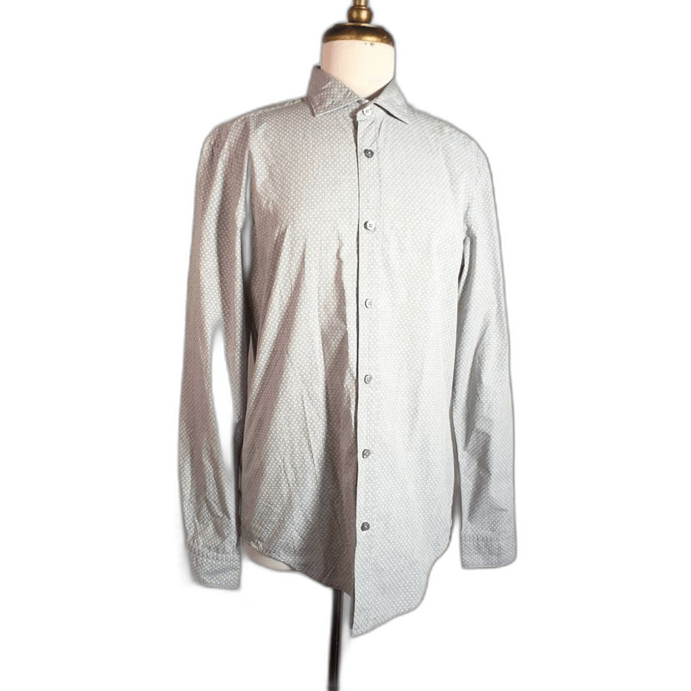 Hugo Boss Dress Shirts Size M Modern Grey Quiet Luxury Old Money Designer Shirt